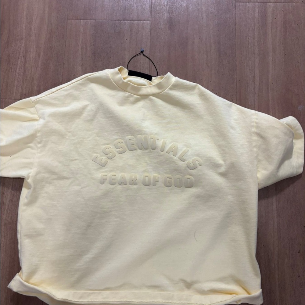 Fear of God Essentials Soft Yellow Tee
